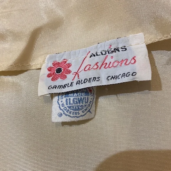 ✨VINTAGE✨ 1960’s Alden’s Organza Dress, Size S - Picture 9 of 9